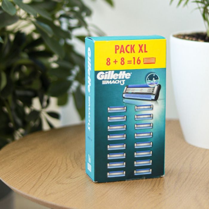 Gillette Mach3 (Box 8+8 шт планшет) New Pack