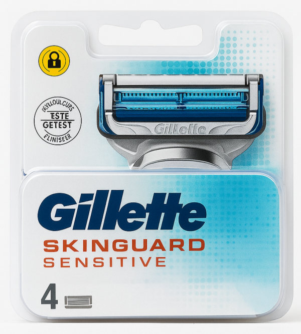 Gillette Skinguard (4 шт) Пластик