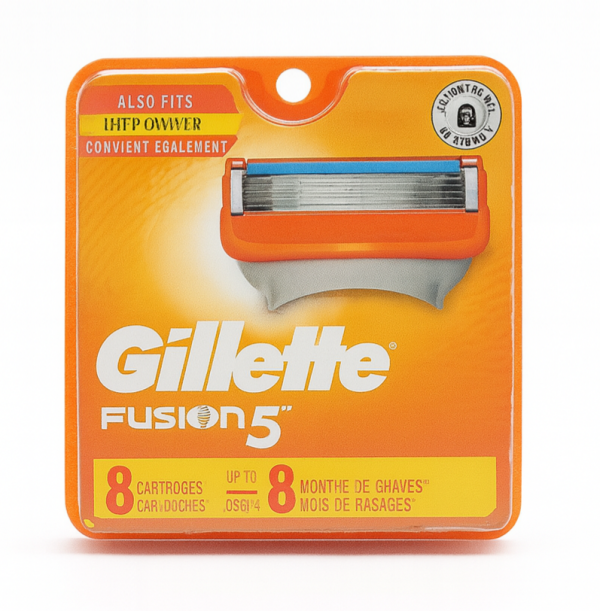 Gillette Fusion USA Orange (8 шт)