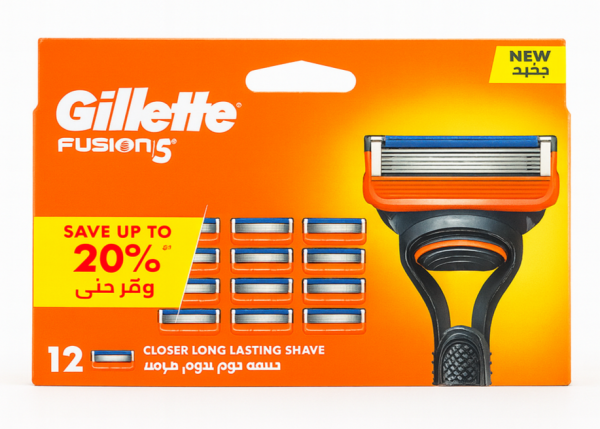 Gillette Fusion 5 (12 шт) Планшет Mega New Pack