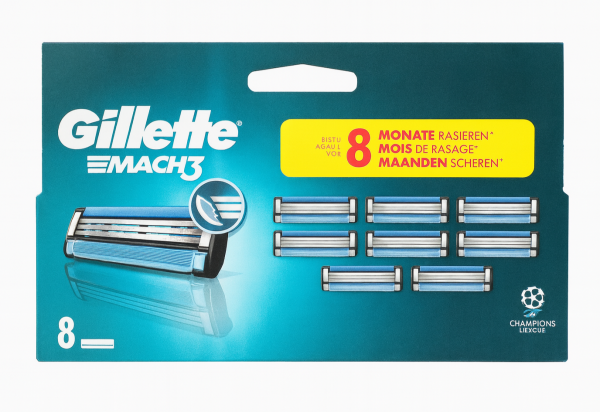 Gillette Mach3 (8 шт) Планшет New