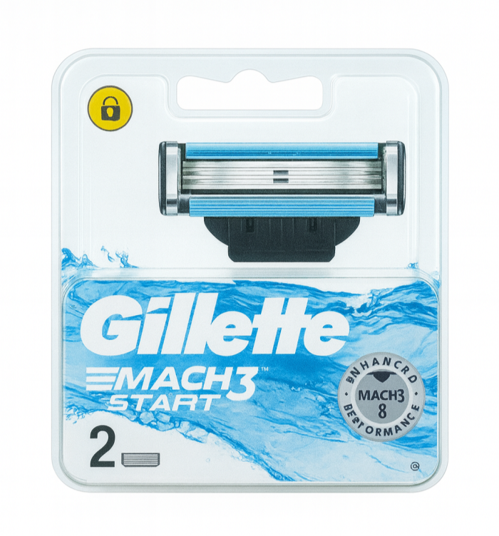 Gillette Mach3 Start (2 шт) Пластик