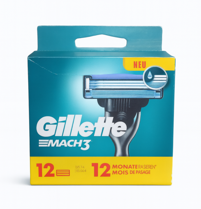 Gillette Mach3 (12 шт) New Pack