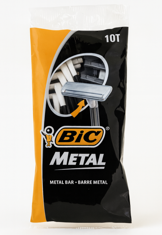 Bic Metal (10 шт) Одноразові станки для гоління