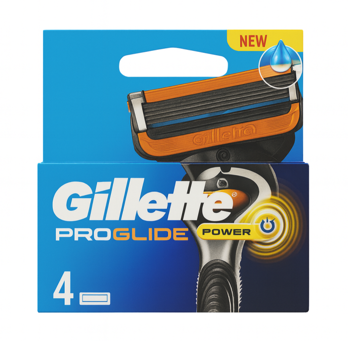 Gillette Proglide Power (4 шт) New Pack