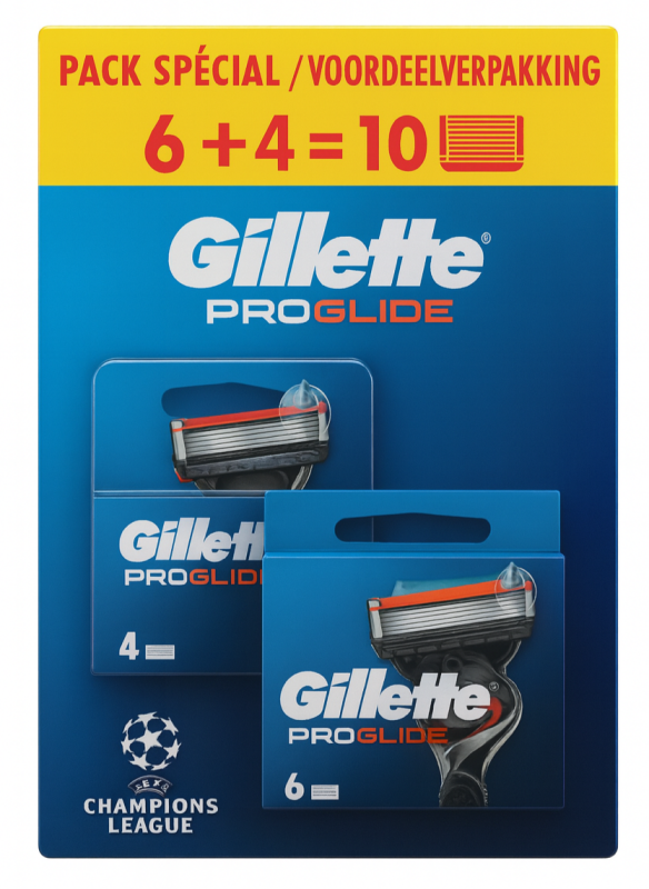 Gillette Proglide (Box 6+4 шт)