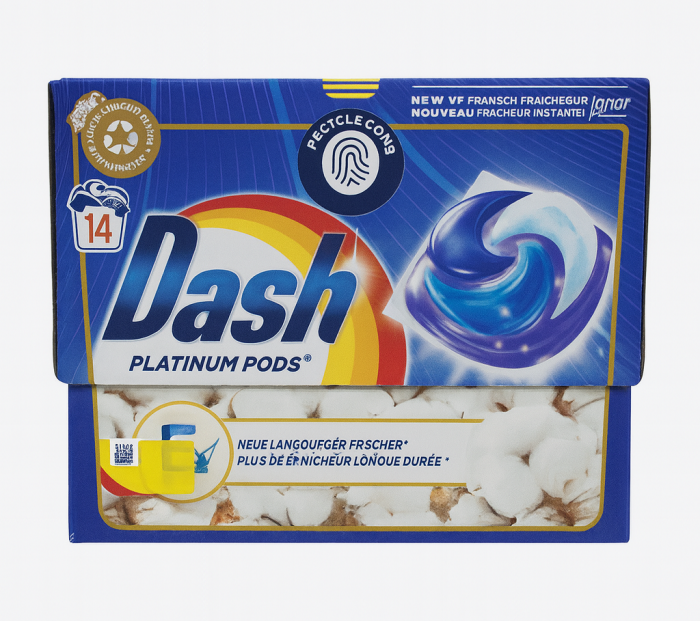 Dash (14 шт) Cotton Капсули для прання
