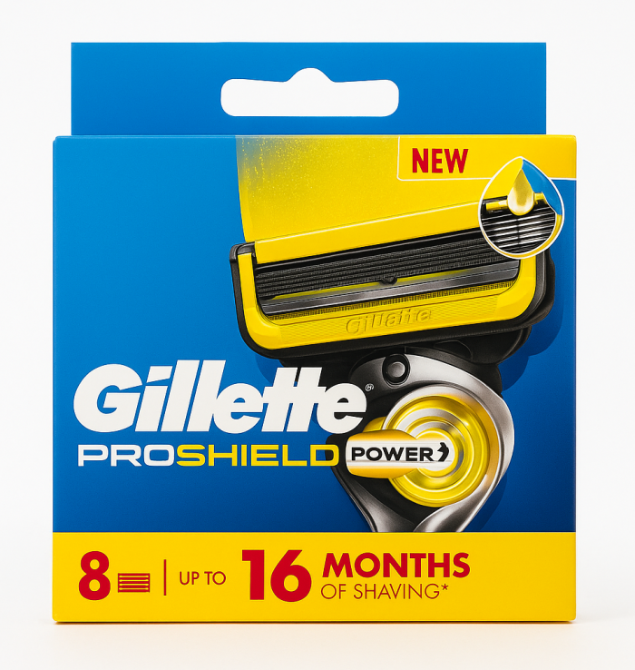 Gillette Proshield Power (8 шт) New Pack