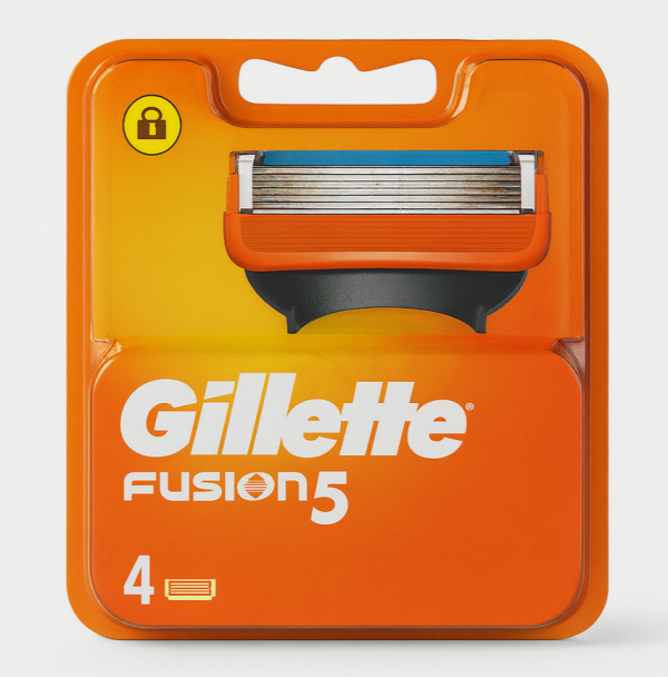 Gillette Fusion 5 (4 шт) Plastic
