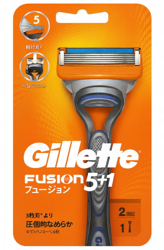 Gillette Fusion 5 Станок 2 для гоління чоловічий (Japan Edition)