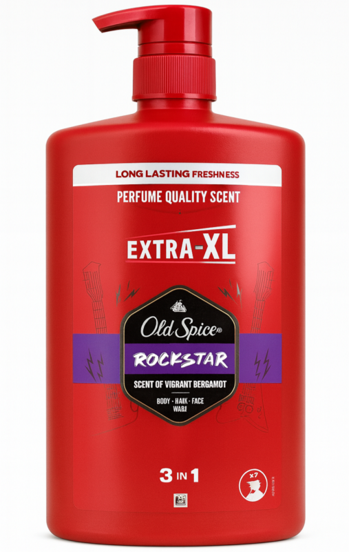 Old Spice 1л Rockstar Гель для душу 3в1