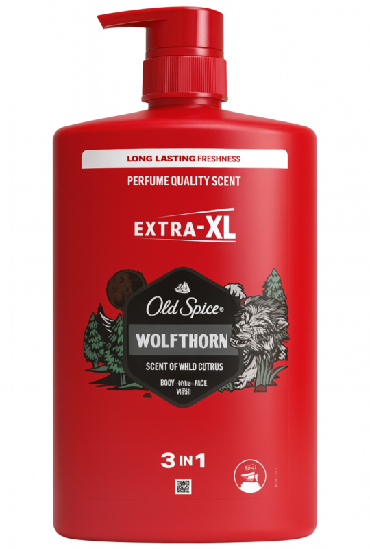 Old Spice 1л Wolfthorn Гель для душу 3в1