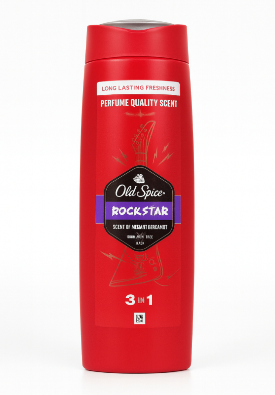 Old Spice 400мл Rockstar Гель для душу 3в1