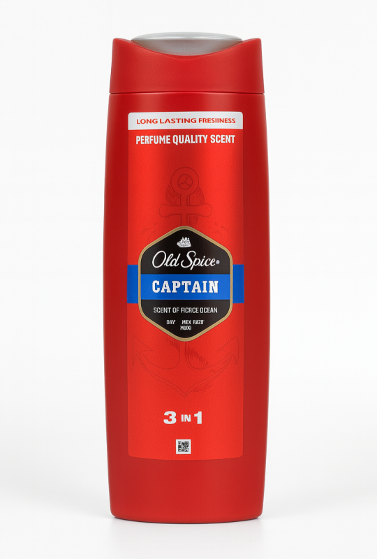 Old Spice 400мл Capitan Гель для душу 3в1
