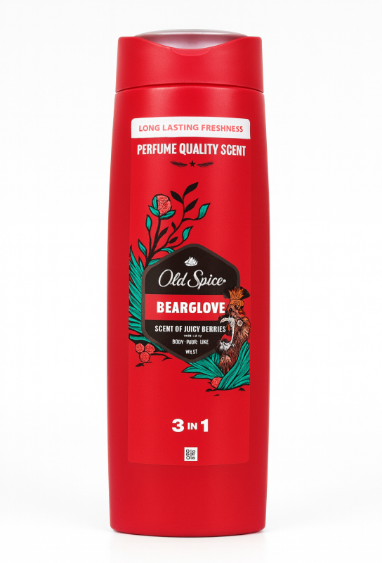 Old Spice 400мл Bearglow Гель для душу 3в1