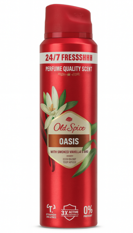 Old Spice Oasis антиперспірант-спрей 150мл