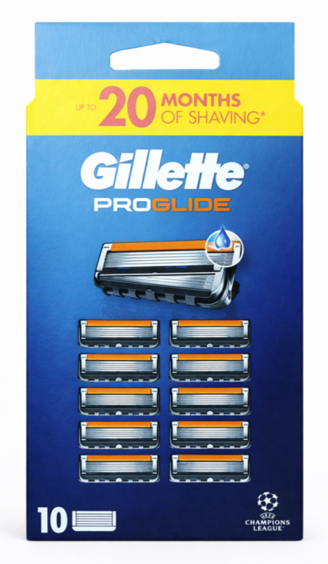 Gillette Proglide (10 шт) New Pack Планшет