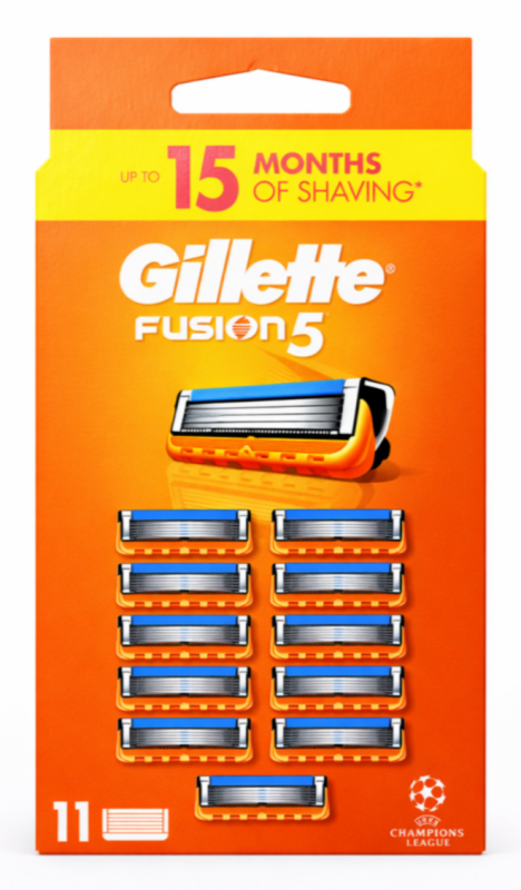 Gillette Fusion (11 шт) New Pack Планшет