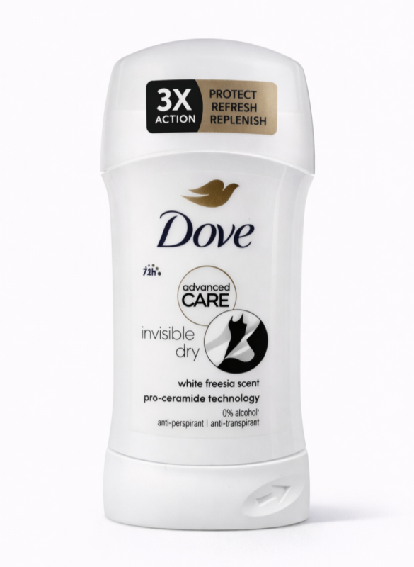 Dove Invisible dry дезодорант-стик 40мл