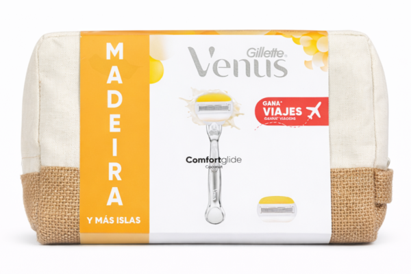 Venus Набір MADEIRA (станок Olay Coconut 2 картриджі + стильна косметичка)
