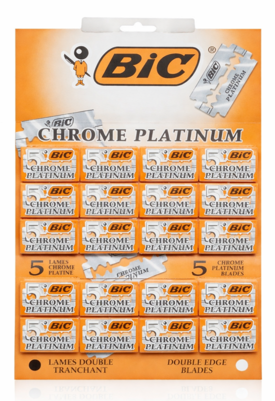Bic Леза Chrome Platinum 20х5 (100шт листові)