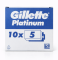 Gillette Platinum Леза 10х5 (50шт)