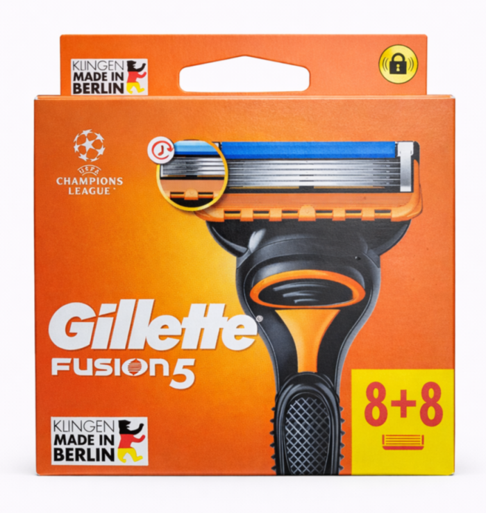 Gillette Fusion 5 (8+8 шт) Mega New Pack