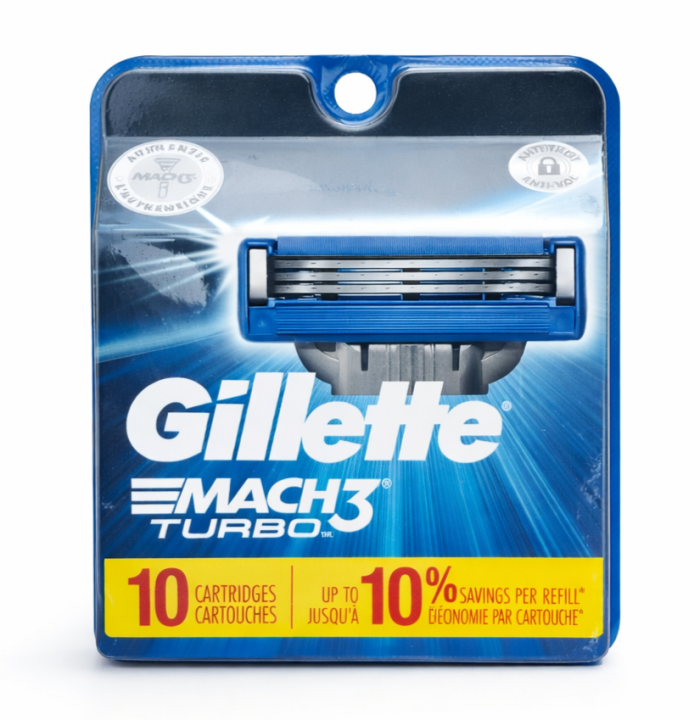 Gillette Mach3 Turbo (10 шт) USA