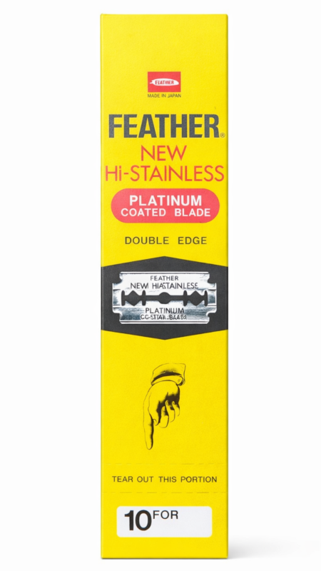 Feather Леза 20х10 (200 шт) Японська сталь