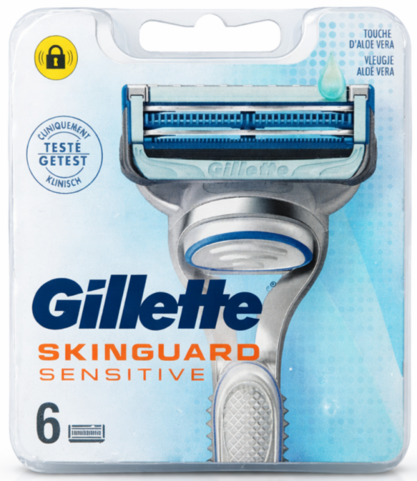 Gillette Skinguard (6 шт) Пластик