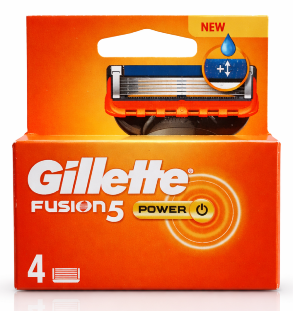 Gillette Fusion 5 Power (4 шт) New Pack