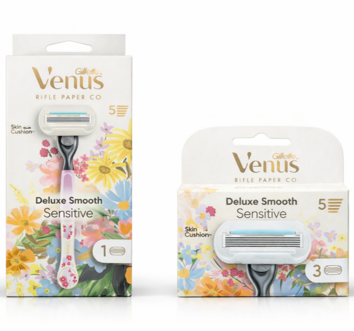 Venus Deluxe Flower Станок 1 + Deluxe Flower картриджі (3 шт)