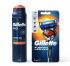 Gillette Proglide Станок 1 + Gillette Pro Sensitive Гель для гоління 200мл