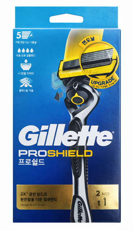Gillette Proshield 2 картріджі Станок для гоління чоловічий