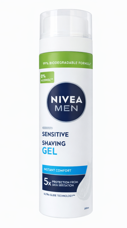 Nivea Гель для гоління Sensitive 200мл