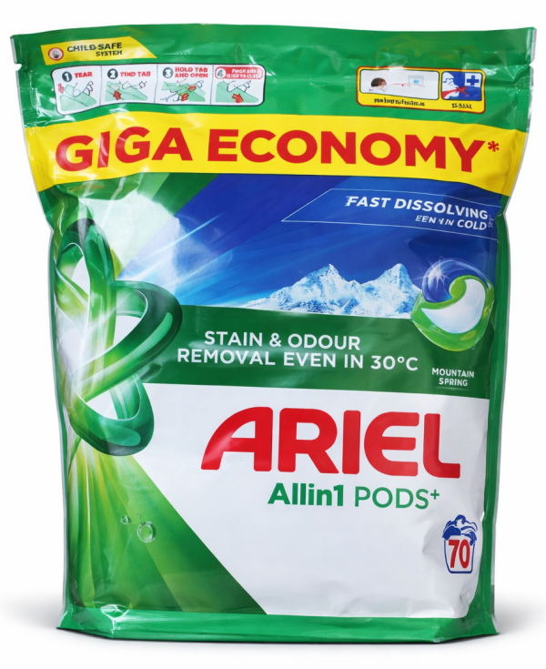 Ariel (70 шт) Mountain Spring капсули для прання