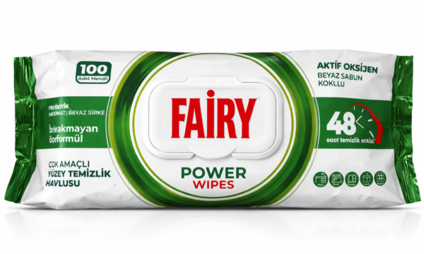 Fairy Power універсальні серветки для прибирання (100 шт)