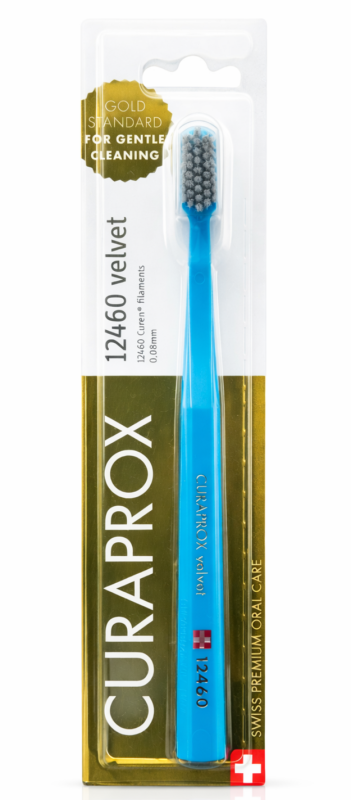 Curaprox 12460 Velvet (1 шт) Зубнa щітка (індивідуально упакована/колір в асортименті)