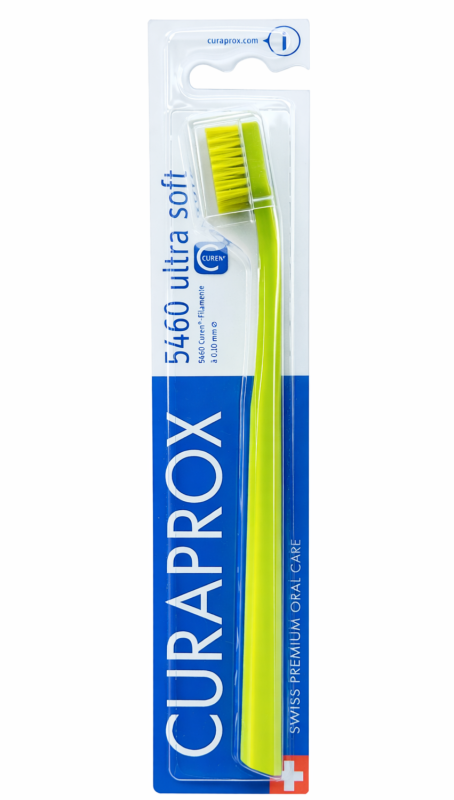 Curaprox Ultra Soft 5460 (1 шт) Зубнa щітка (індивідуально упакована) Колір : Салатовий