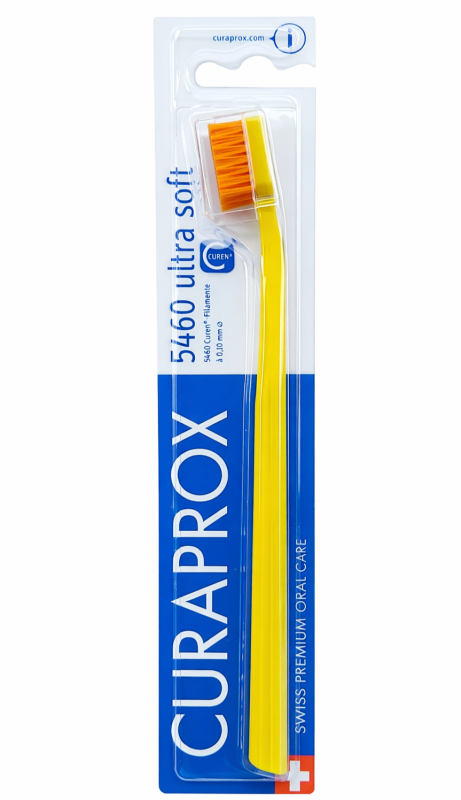 Curaprox Ultra Soft 5460 (1 шт) Зубнa щітка (індивідуально упакована) Колір : Жовтий