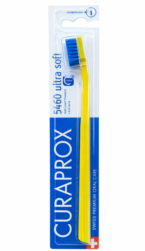 Curaprox Ultra Soft 5460 (1 шт) Зубнa щітка (індивідуально упакована) Колір : Жовтий