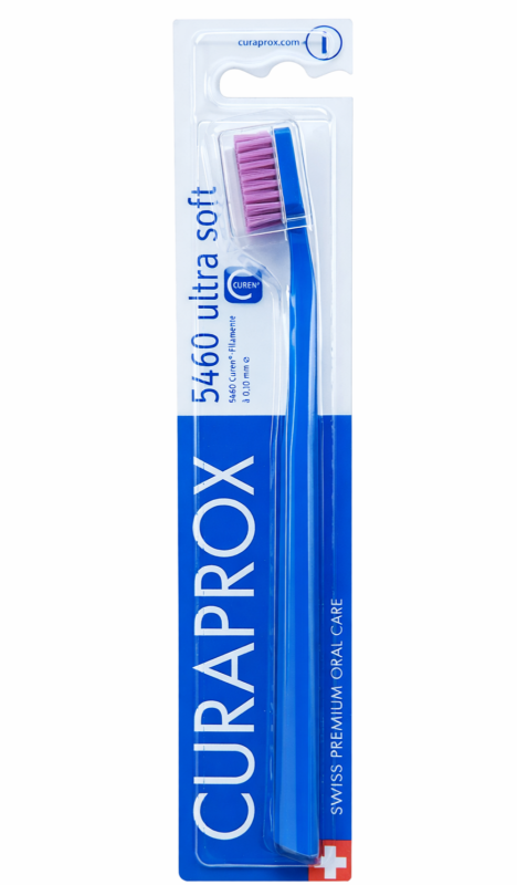 Curaprox Ultra Soft 5460 (1 шт) Зубнa щітка (індивідуально упакована) Колір : Синій