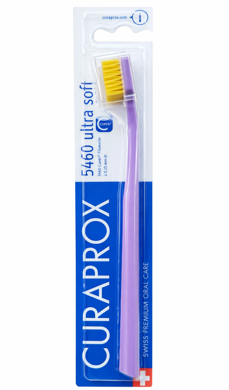 Curaprox Ultra Soft 5460 (1 шт) Зубнa щітка (індивідуально упакована) Колір : Фіолетовий