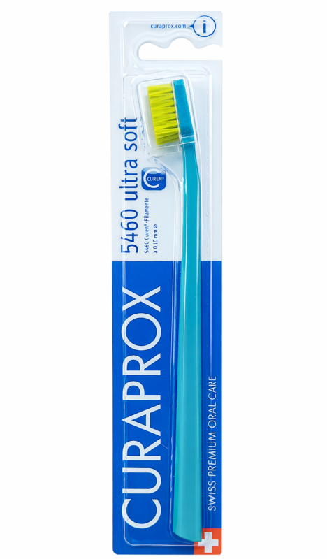 Curaprox Ultra Soft 5460 (1 шт) Зубнa щітка (індивідуально упакована) Колір : Зелений