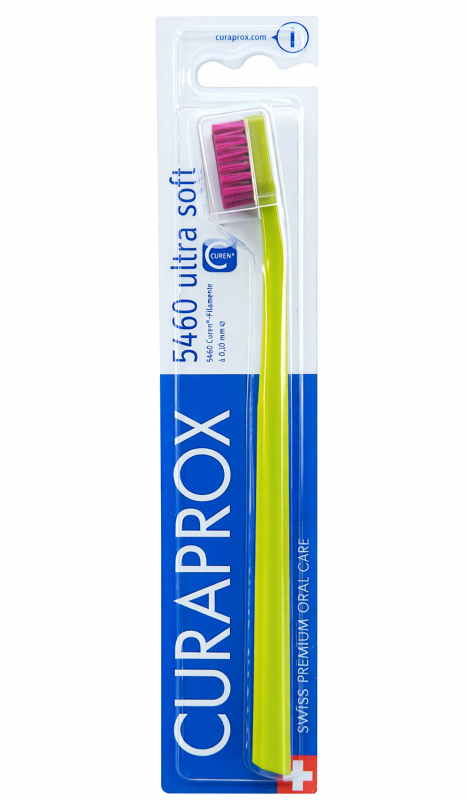 Curaprox Ultra Soft 5460 (1 шт) Зубнa щітка (індивідуально упакована) Колір : Салатовий