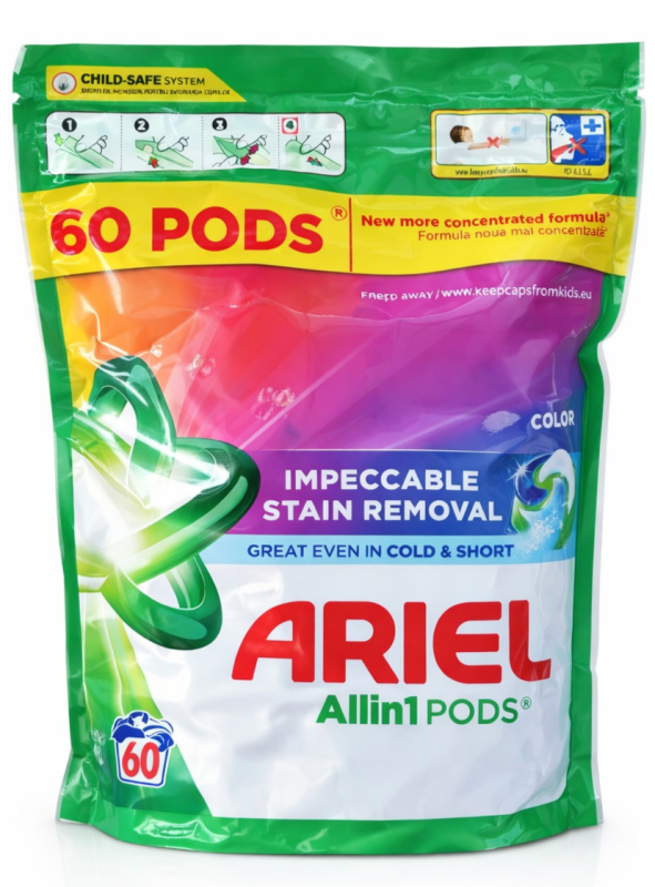 Ariel (60 шт) Color 4-х компонентна капсула для прання