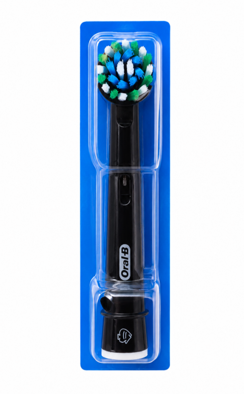 Oral-B PRO Cross Action Black Насадка 1 шт (Індивідуально упакована) для електричних щіток Oral-B