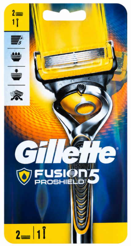 Gillette Proshield 2 Old Станок для гоління чоловічий (Ручка+2 картриджі)
