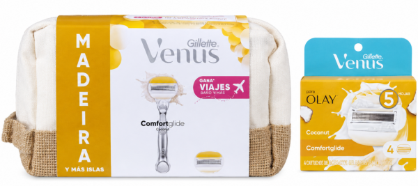 Venus Madeira Набір + Venus Olay Coconut (4 шт) USA