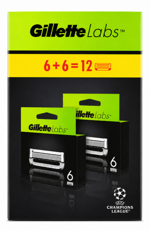 Gillette Labs (12 шт) Box